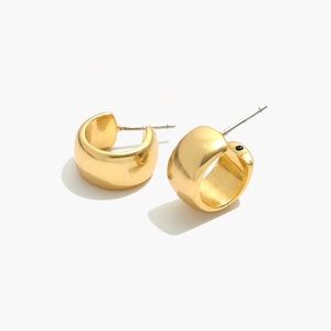 Madewell Chunky Mini Hoop Earrings